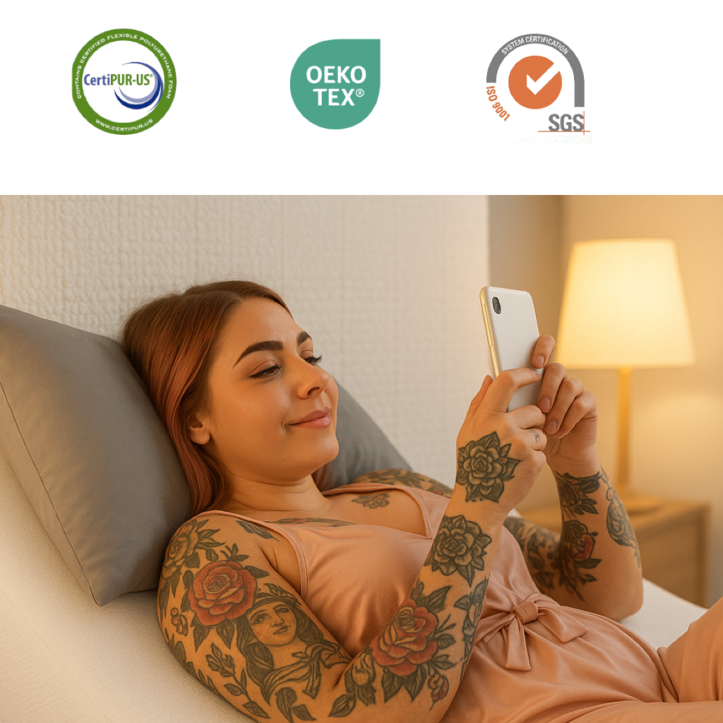 ESTRUCTURA DE CABEZAL PARA TOPPER · SOBRECOLCHÓN