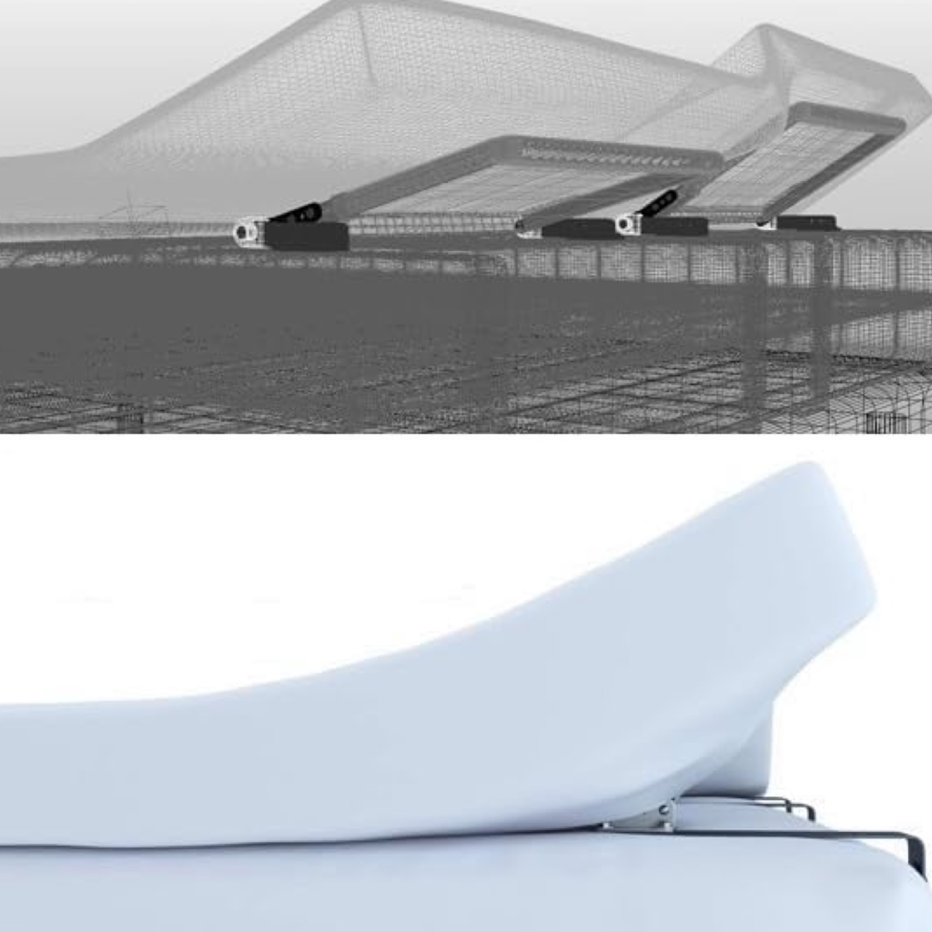 ESTRUCTURA DE CABEZAL PARA TOPPER · SOBRECOLCHÓN